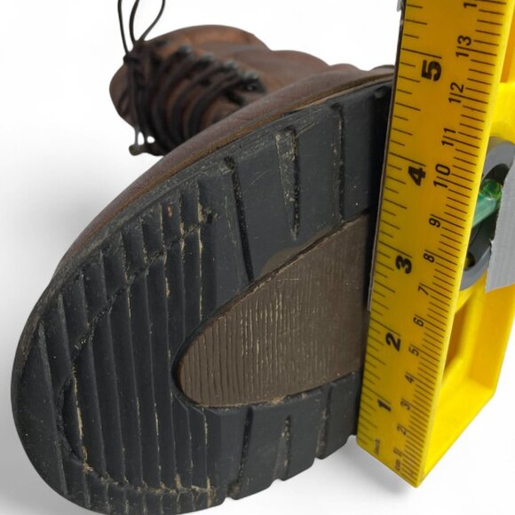 Rocky Pitstop Waterproof Western Work Combat Lace Up Leather Boots Men's 9 M - Picture 12 of 12